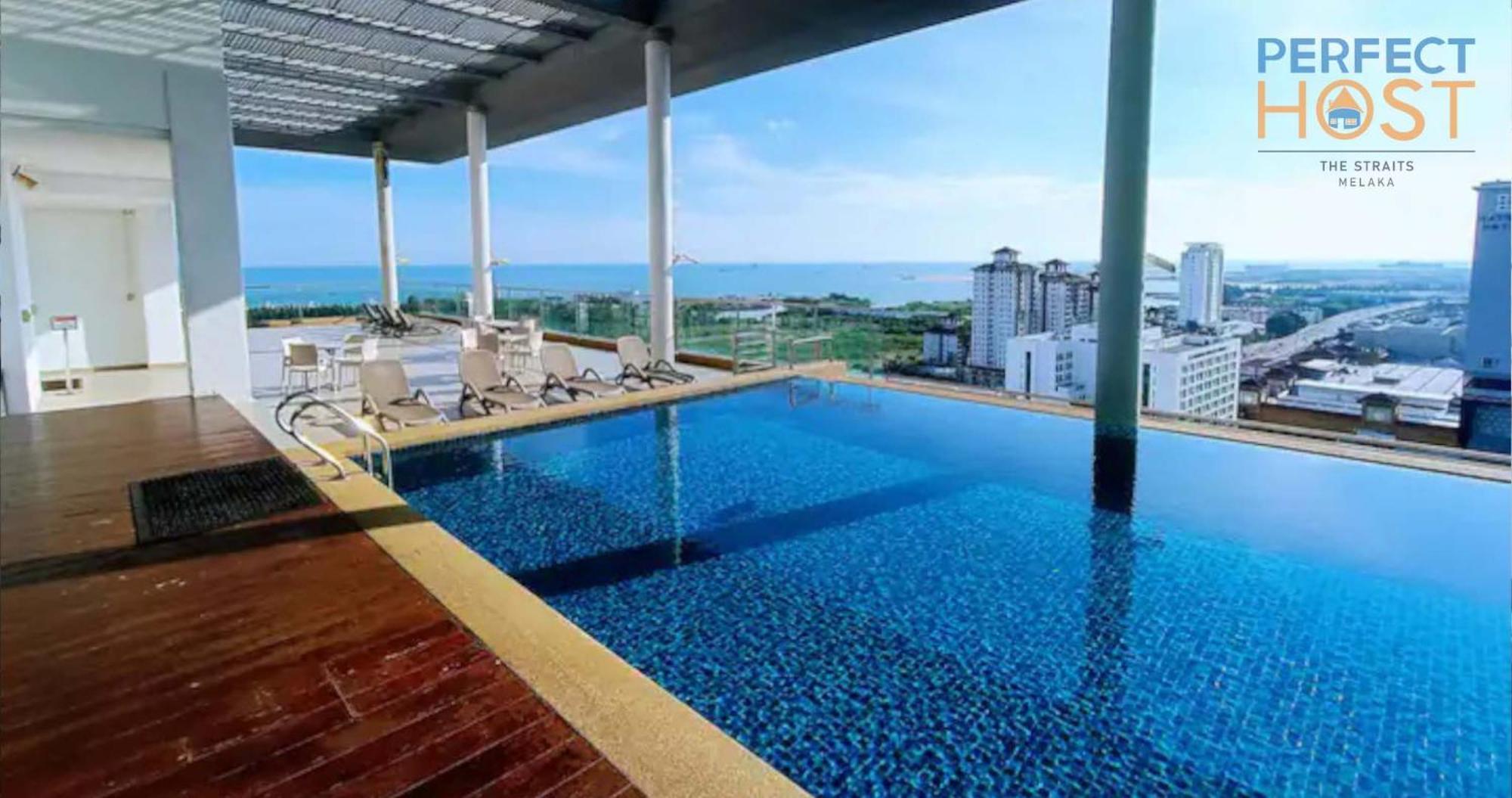 The Straits Melaka By Perfect Host Aparthotel Exteriör bild
