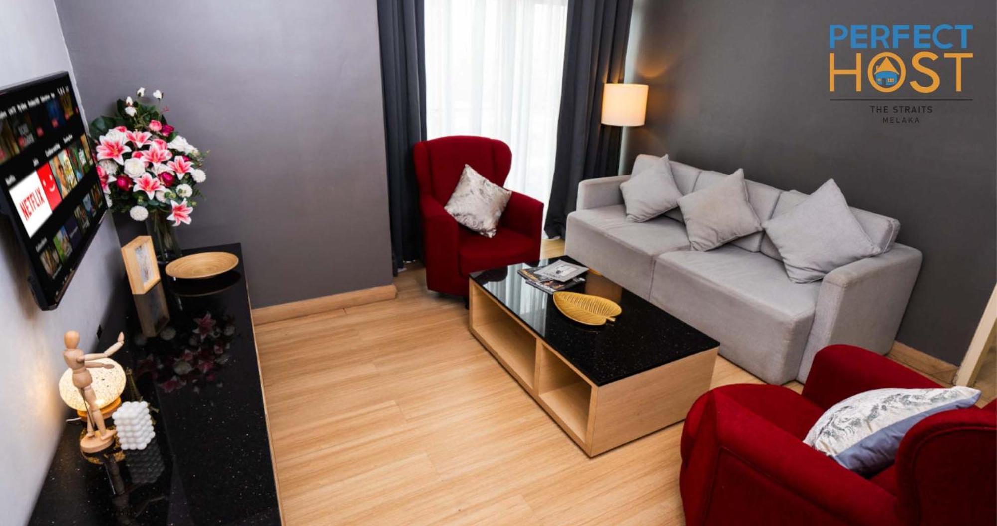 The Straits Melaka By Perfect Host Aparthotel Exteriör bild