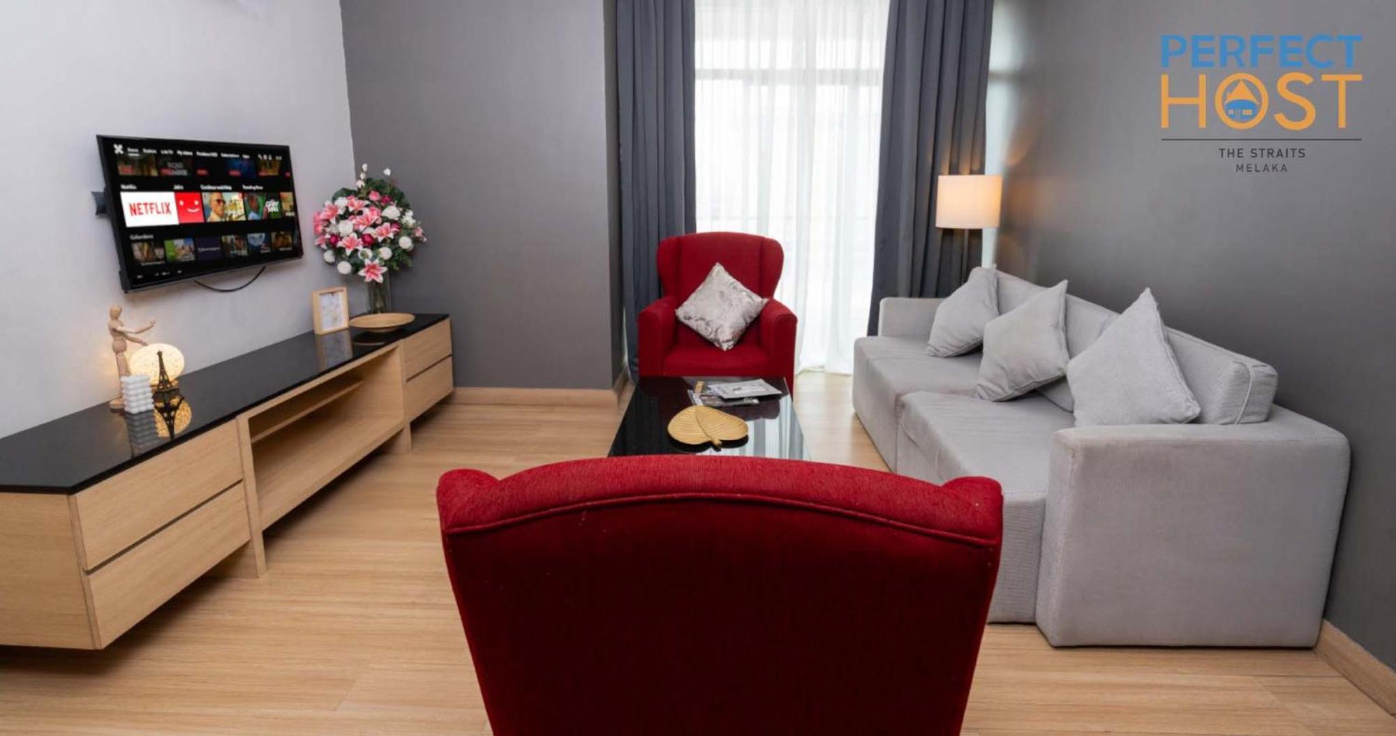 The Straits Melaka By Perfect Host Aparthotel Exteriör bild
