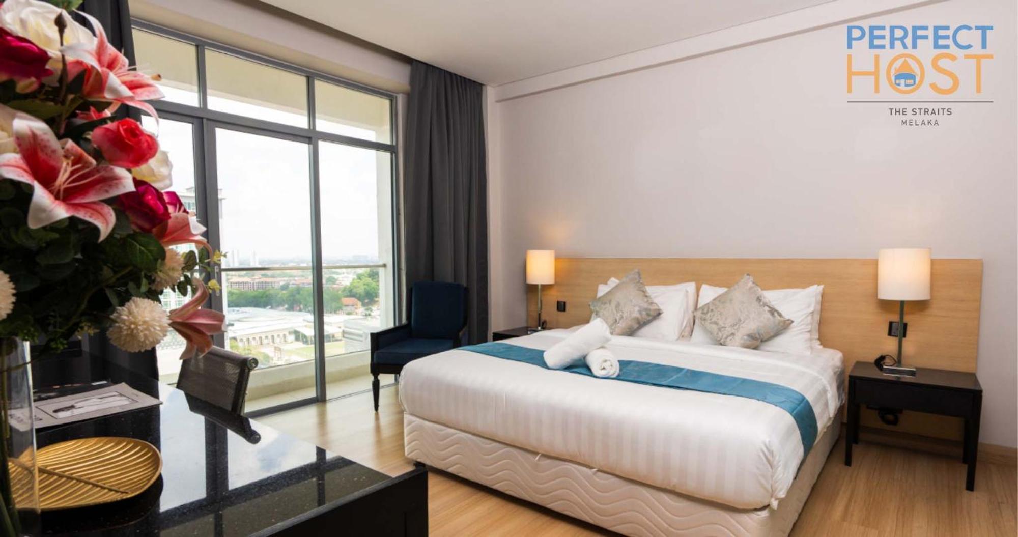 The Straits Melaka By Perfect Host Aparthotel Exteriör bild